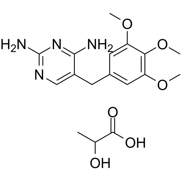 Trimethoprim lactate (Trimethoprim lactate) 23256-42-0
